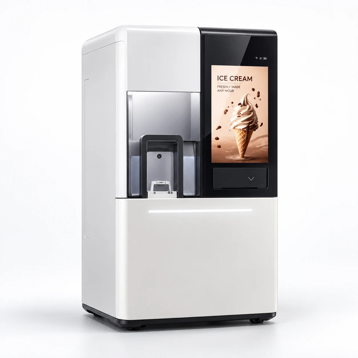 Xbot IC — Robotic ice cream kiosk